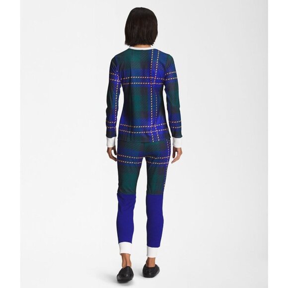 The North Face Women's Plaid Waffle Base Layer Set - Size XS- New with tag - Picture 3 of 3